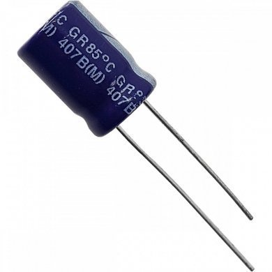 47UF-100V-85-GLUXON Kit 25x capacitor eletrolico 47uf 100v 10x15mm