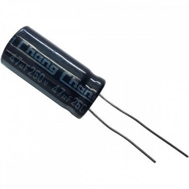 Kit 15x capacitor eletrolitico 47uF 250V Chang