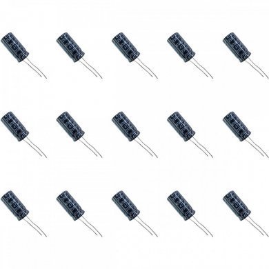 47UF-250V-HITANO Kit 15x capacitor eletrolitico 47uF 250V HITANO
