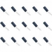 Kit 15x capacitor eletrolitico 47uF 250V HITANO 12x24mm, tol ...