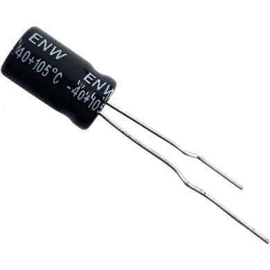 47UF-50V-ENW-105 Capacitor eletrolítico ENW 47uf 50v 105ºC (Kit 25x)
