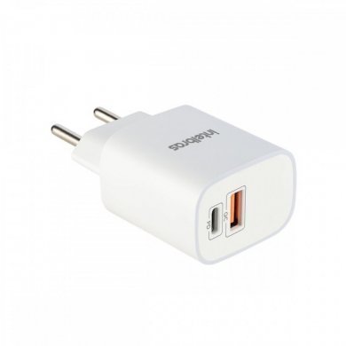 4820046 Intelbras carregador rapido EC11 USB-A + USB-C 20W