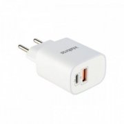 Intelbras carregador rapido EC11 USB-A + USB-C 20W co