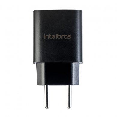 Intelbras fonte carregador USB EC1 USB fast preto
