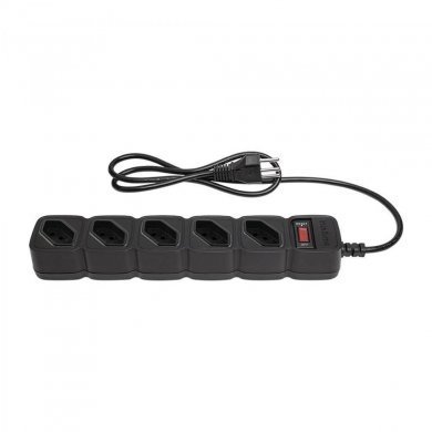 4824203 Intelbras filtro de linha 5 tomadas EPE 205+ bivolt preto