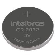 Intelbras bateria de litio CR2032 com 3V 