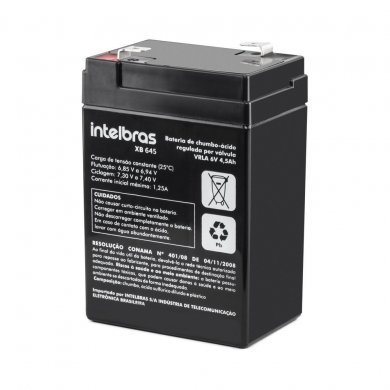 4860011 Intelbras Bateria 6V 4.5AH XB 645