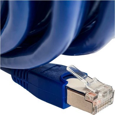 486195-006 HP patch cord AF596A CAT6 STP blindado azul 10 metros