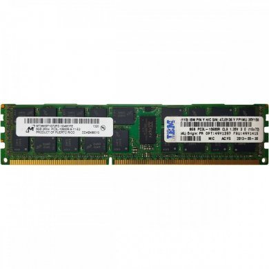 49Y1415 IBM Memoria 8GB DDR3 1333Mhz ECC Registrada