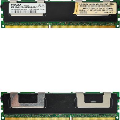 49Y1435 IBM Memoria 4GB DDR3 1333Mhz ECC Registrada