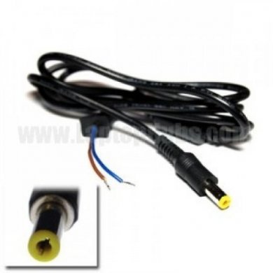 4.0x1.7mm-DCTIP HP Cabo de Força DC TIP 4.0 x 1.7mm 2 Fios