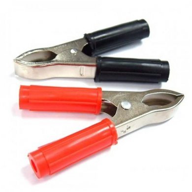 4.31.25 Garra Jacare Bateria 10A Pequena (Par)