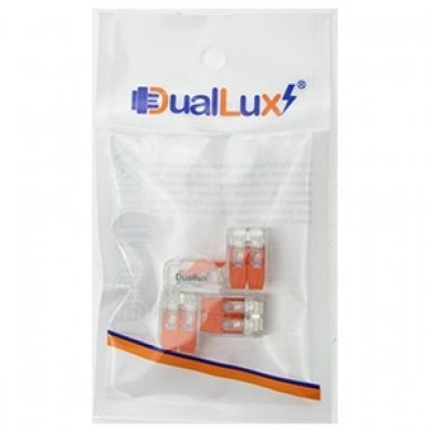 Duallux conector de emenda 2 polos até 4mm