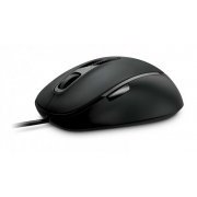 Mouse Microsoft Comfort 4500 Bluetrack Interface USB, Resolução de 1000dpi, Design Ambidestro, Preto
