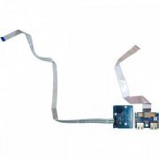 Placa botão função e placa USB monitor DELL P2422HE Acompanha cabo flat em ambas placas