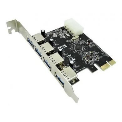 4USB3.0 Placa PCI-E para 4x USB 3.0 5Gbs