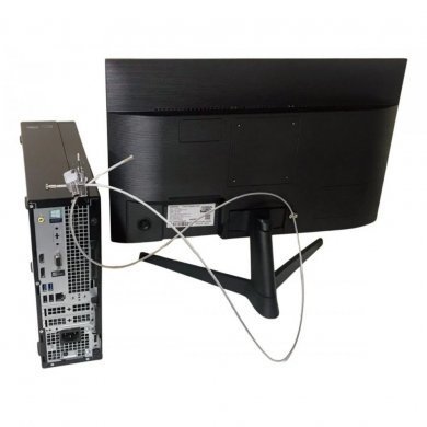 Lenovo trava de segurança notebook ou CPU e monitor