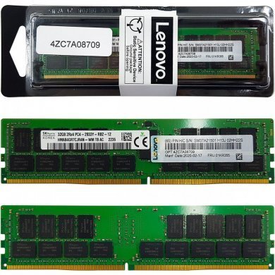 Lenovo Memória 32GB DDR4 2933Mhz ECC RDIMM