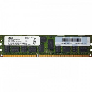500205-271 HPE Memoria 8GB DDR3 2Rx4 1333Mhz ECC Registrada