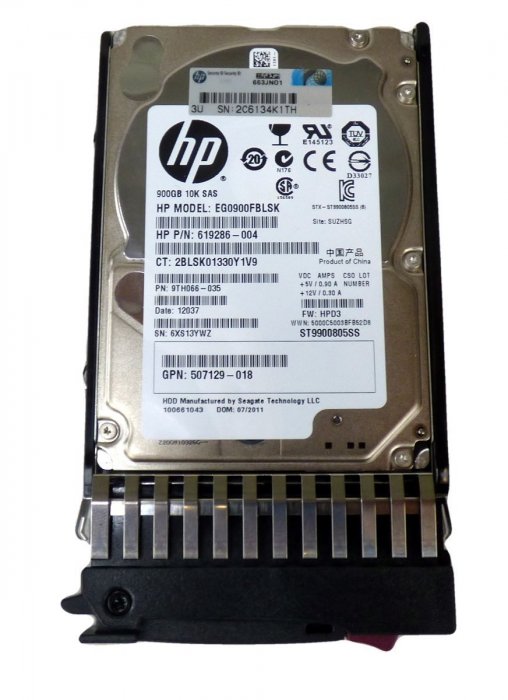 内蔵型SSD 507129-018 900GB 6G 10K SAS 2.5 BZ1 507129-018 HPE HD SAS 900GB 10K 6Gbs Enterprise 2.5 in