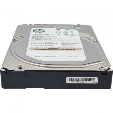 507613-002 HP HD 1TB 6G SAS 7.2K rpm LFF 3.5 POL DP MIDLINE