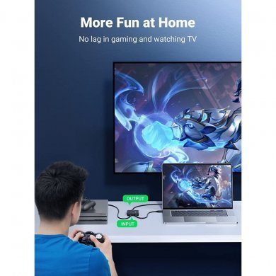 50966 Ugreen Switch Splitter Adaptador Divisor Hdmi 2x1