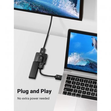 50966 Ugreen Switch Splitter Adaptador Divisor Hdmi 2x1