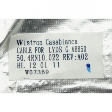 50.4RN10.022 LCD Flat Cable HP DV7-6000 Séries