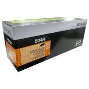Toner Lexmark Preto 504H 5.000 Páginas para MS310 MS410 MS610