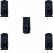 Capacitor eletrolítico 1000uF 50V (Kit 5 unidades) Kit com 5 unidades