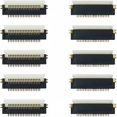 51578-02001-001 Conector FPC com trava 20 vias 0.5mm RA (Kit 5x un)