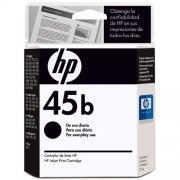 Cartucho de Tinta HP 51645UL (45) Preto EDP 21 ml - par Cor: Preto, 21 ml