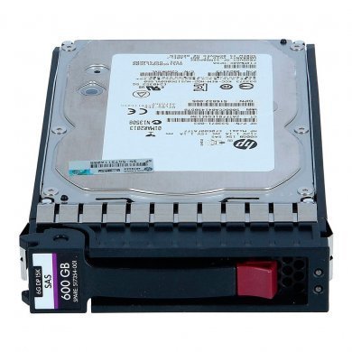 HPE HD 600GB 15K SAS 6Gbs 3.5 Polegadas SC