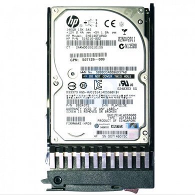 518216-002 HD HPE 146GB 15K SAS 6Gbps 2.5 DP EH0146FARWD