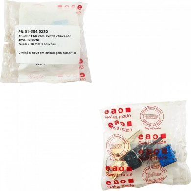 51-384.022D Atuador EAO com switch chaveado 4PST-2NO/2NC