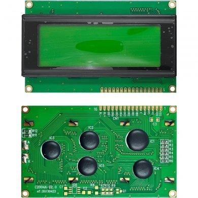 5218 Display LCD 20x4 com back light MTB2004A C2004A-V2.0 verde
