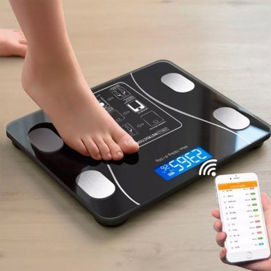 53522 Balança digital corporal bioimpedância bluetooth