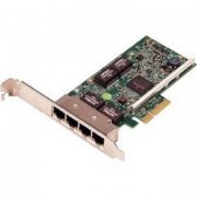 DELL Placa de Rede Broadcom 5719 Quad Port Gigabit 4x RJ45 10/100/1000Base-T PCI-E x4