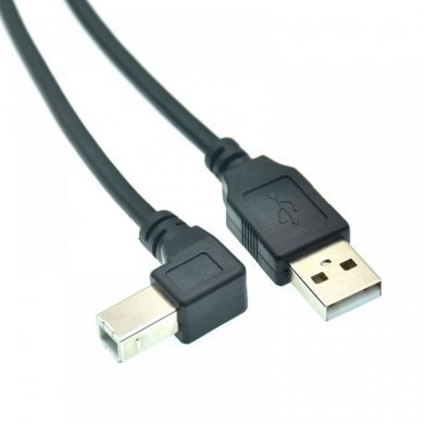 54.301.00684-3 Cabo USB 2.0 2.9metros A macho B macho 90º