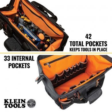 55469 Klein Tools Bolsa Tradesman Pro 42 bolsos
