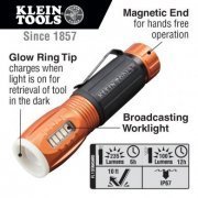 Klein Tools Lanterna de Trabalho 100Lumens em alumini