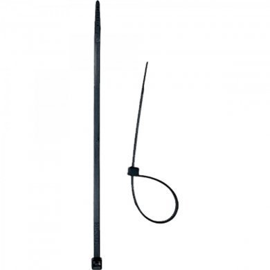 56206 Brasfort braçadeira de Nylon 2,5x100mm preta 100 unidades