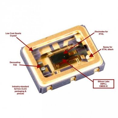 Cristal Oscilador Programavel 10~160Mhz SMD 6 Pinos