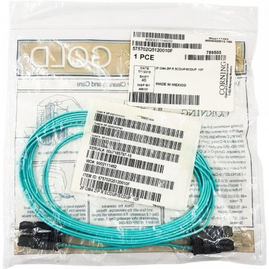 Corning cordão duplex OM4 SC-PC/SC-PC Uniboot 3.04m