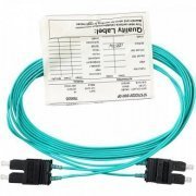 Corning cordão duplex OM4 SC-PC/SC-PC Uniboot 3.04m 10 feet multimodo 50/125 acqua zipcord riser