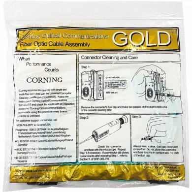 Corning cordão duplex OM4 SC-PC/SC-PC Uniboot 3.35m