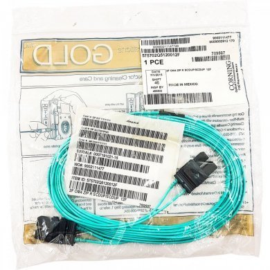 Corning cordão duplex OM4 SC-PC/SC-PC Uniboot 3.65m