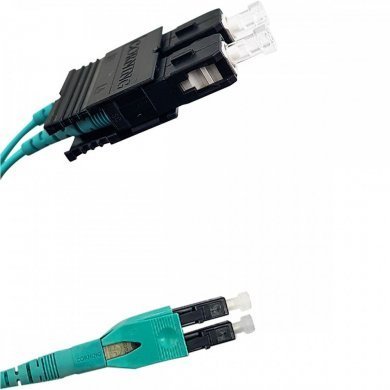 Corning cordão duplex OM4 SC-PC/LC-PC Uniboot 91cm