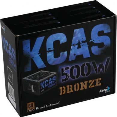 59765 Aerocool Fonte ATX KCAS 500W 80 Plus Bronze