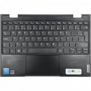 Carcaça palmrest Lenovo 300e Chromebook 2nd Gen acompanha teclado e touchpad